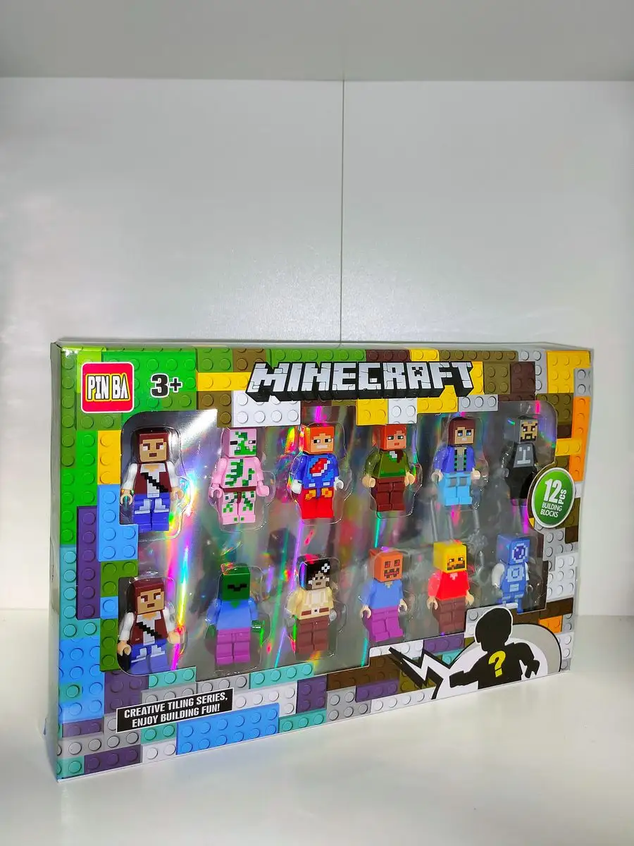 Книга развивающая с цветной бумагой Поделки из бумаги Minecraft