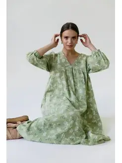 Платье летнее из муслина Evgeniya Shkalikova designer clothing 167133845 купить за 6 540 ₽ в интернет-магазине Wildberries