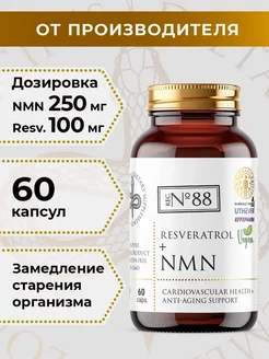 NMN Бета Никотинамид 60 капсул LONG LIFE RECIPES 167180514 купить за 2 921 ₽ в интернет-магазине Wildberries