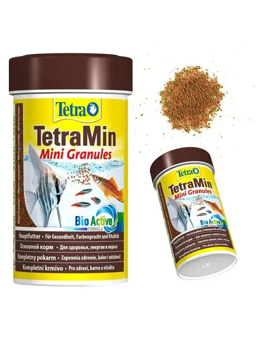 TETRA Min Mini Granules 100 мл корм для рыб, 100 мл, фото 2