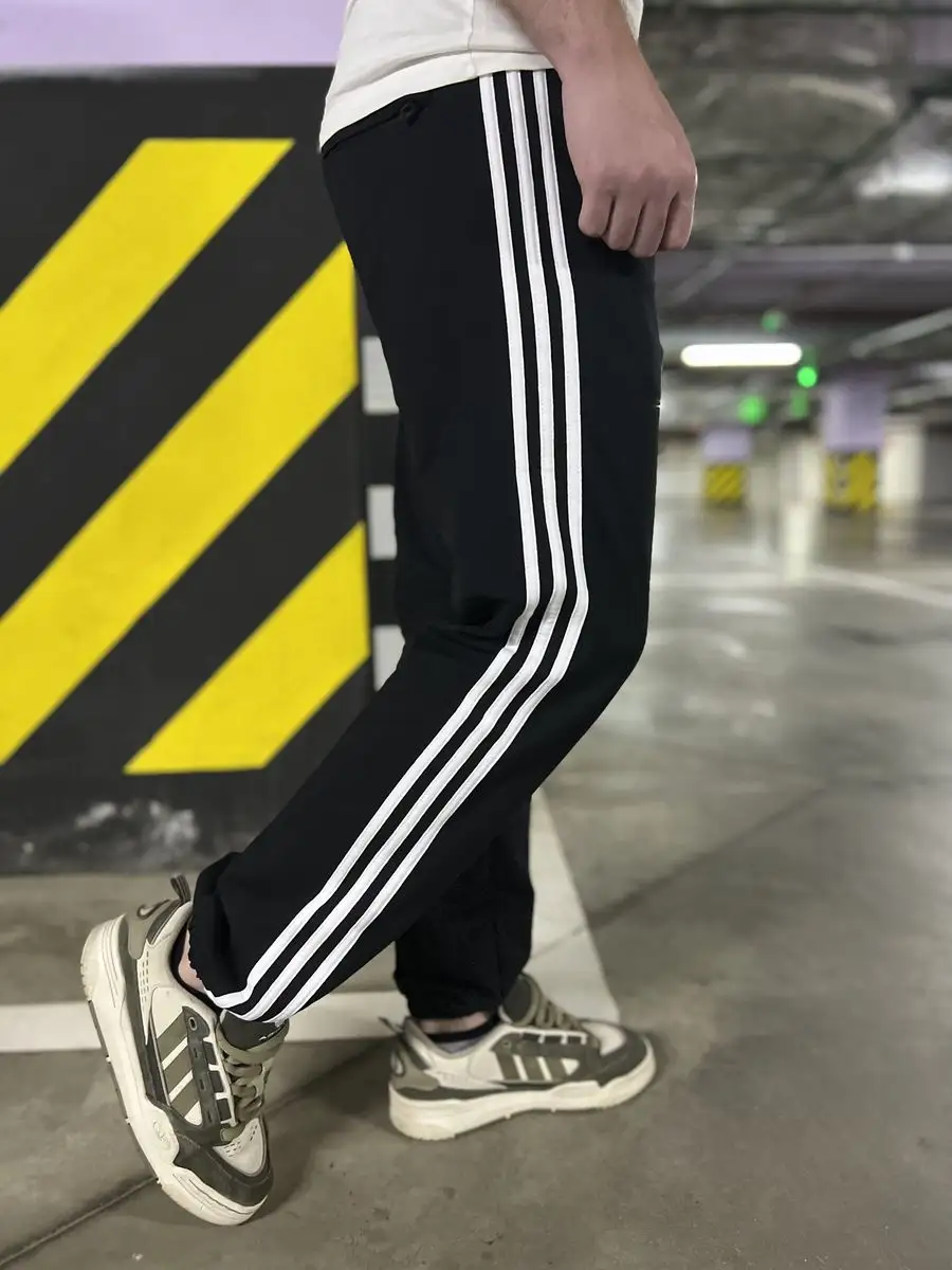 Adidas 3 bar jogger best sale