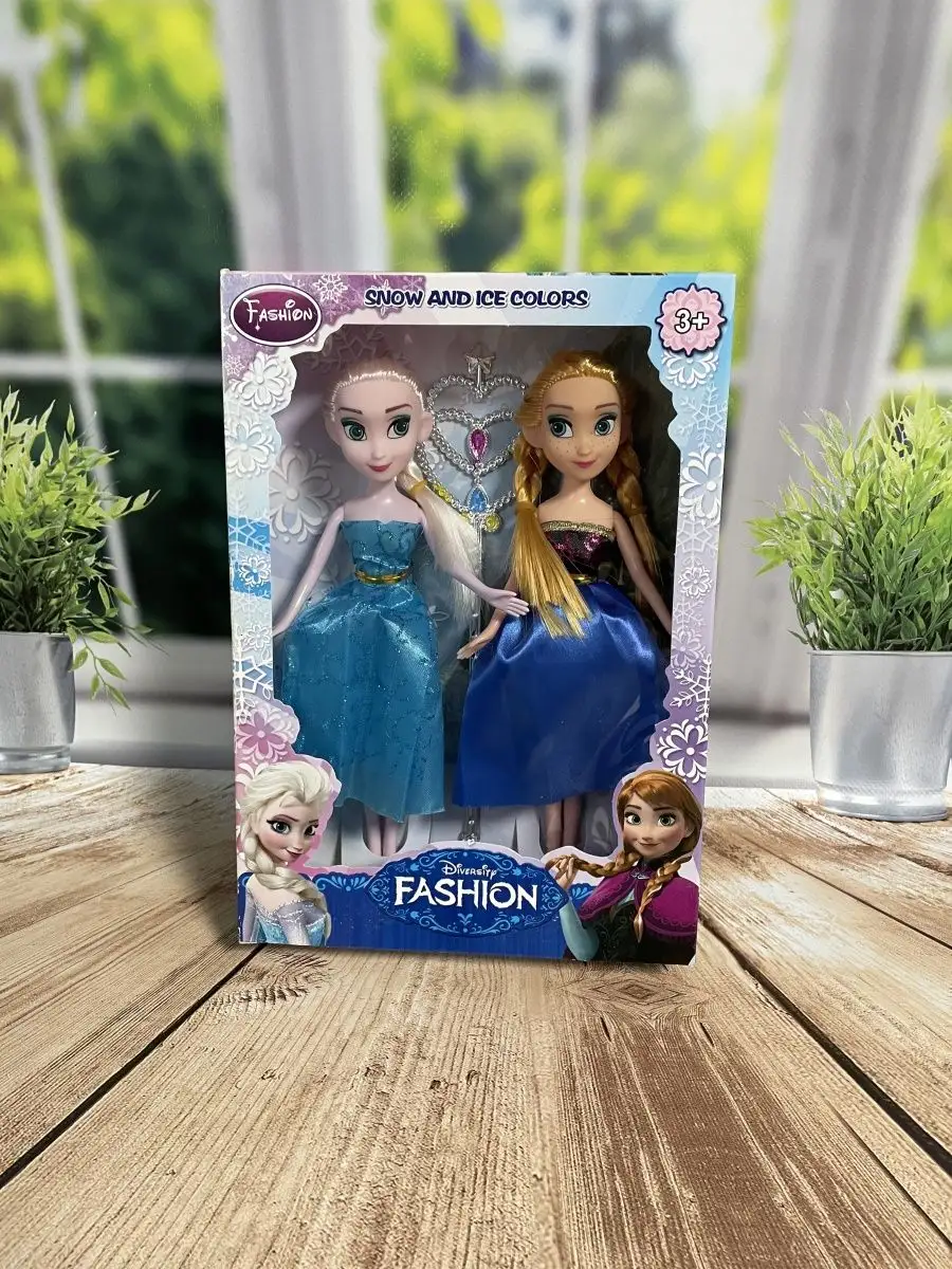 Elsa and cheap anna barbie