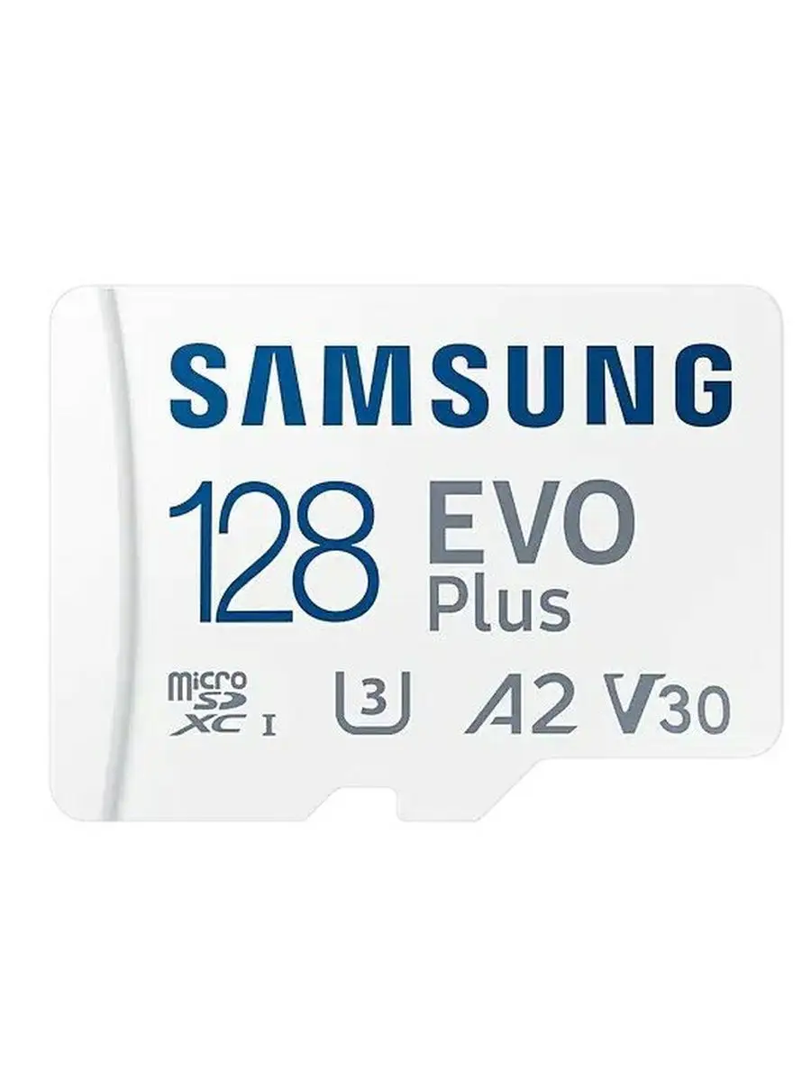 Карты памяти EVO Plus microSDXC 128gb (MB-MC128KA/EU) Samsung 167269654  купить в интернет-магазине Wildberries