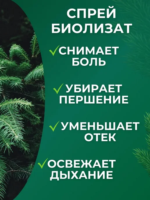 биолит Спрей при боли в горле Биолизат, 50 мл, фото 2