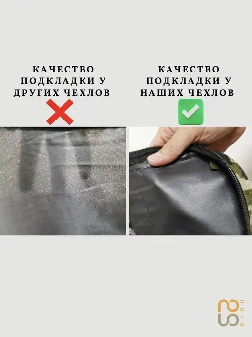 novo Чехол для удочек, черный, фото 3