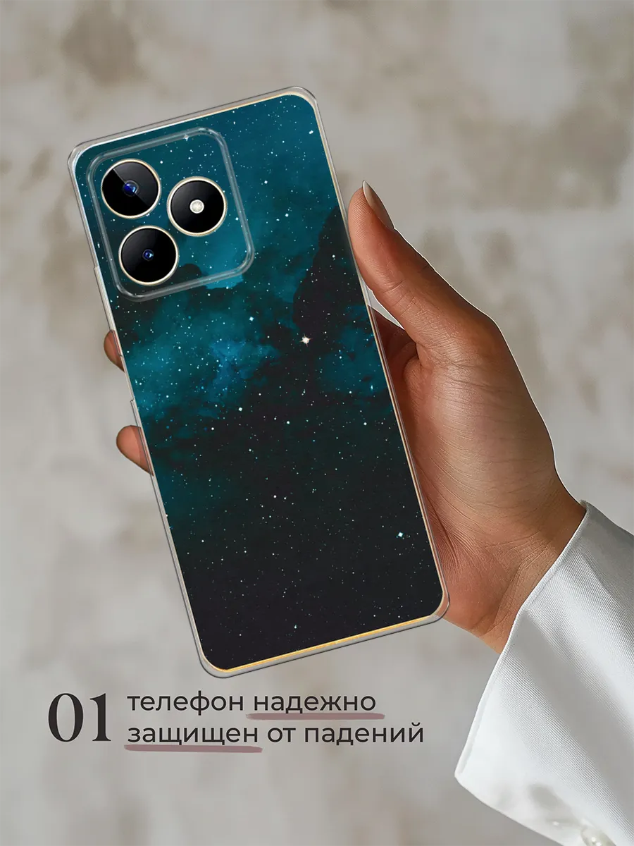 Чехол на Realme C53/C51/Note 50 с рисунком Realme 167339294 купить за 472 ₽  в интернет-магазине Wildberries