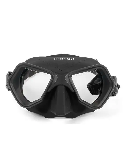 SCUBA BROTHERS Маска для плавания SB TRITON BLACK, черный, фото 2