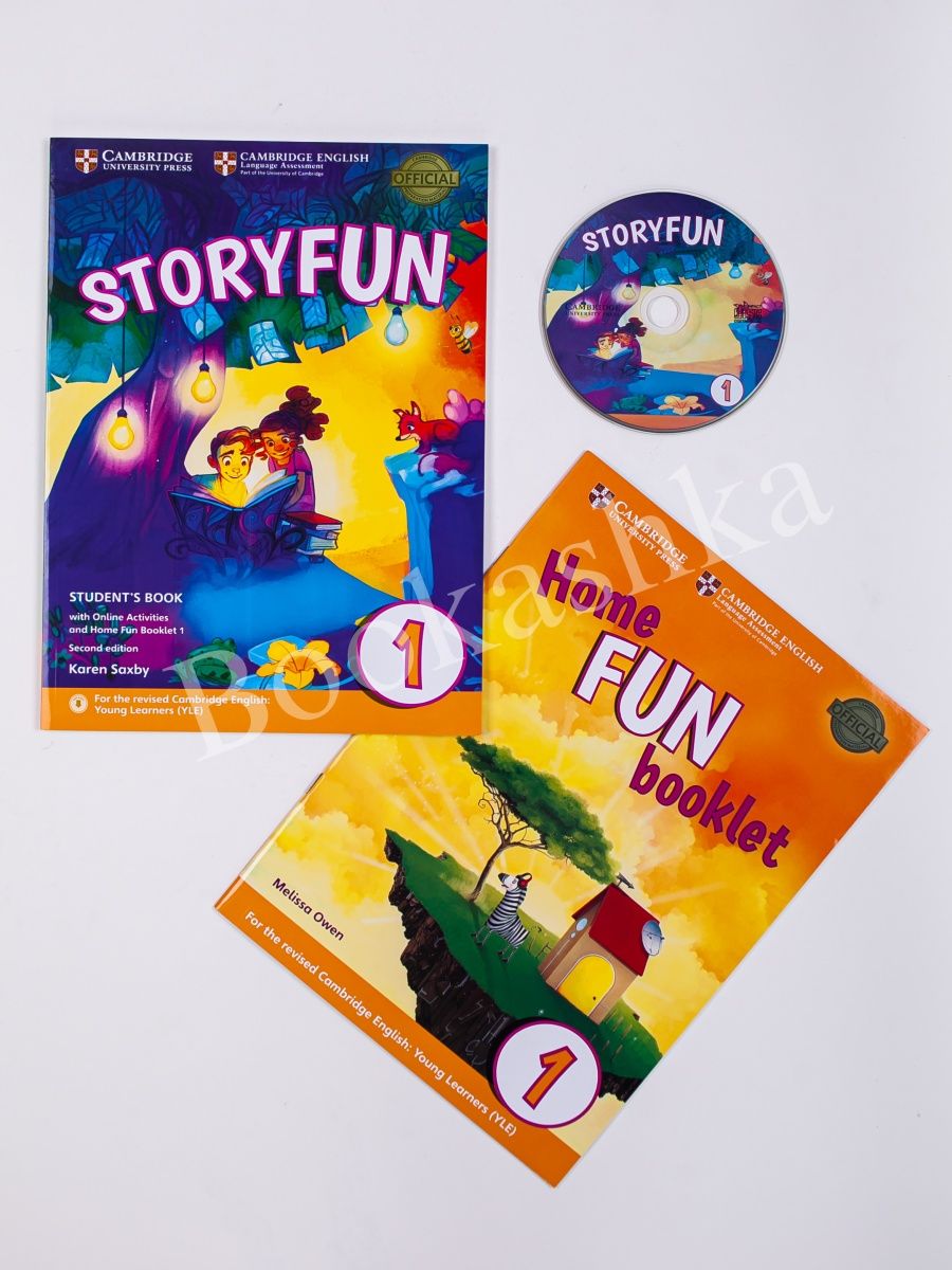 Home fun booklet. Storyfun 1. Storyfun 3. Fun booklet 2. Storyfun 2 teacher's book.