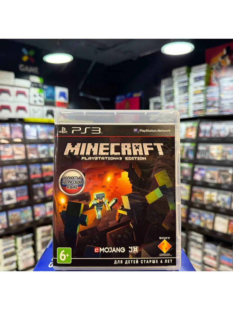 Minecraft PS3 (Русская версия) PlayStation 167344414 купить за 3 638 ₽ в  интернет-магазине Wildberries