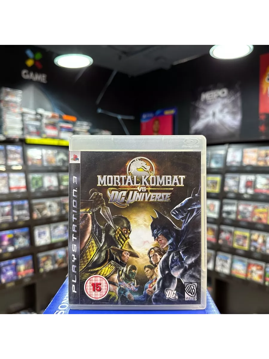 Mortal Kombat vs DC Universe PS3 PlayStation 167344540 купить за 3 456 ₽ в  интернет-магазине Wildberries