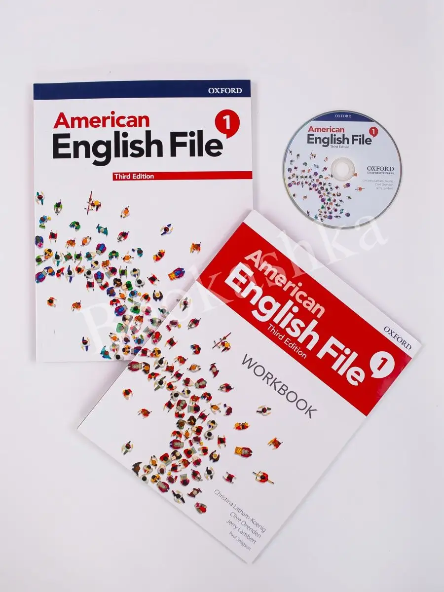 American English File Level 1 - Student`s book+Workbook+CD Oxford 167345177  купить за 2 599 ₽ в интернет-магазине Wildberries