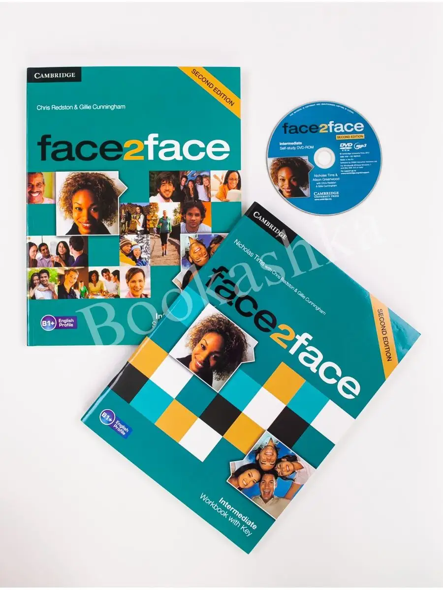 Комплект Face2face Intermediate. Student`s book+Workbook+CD
