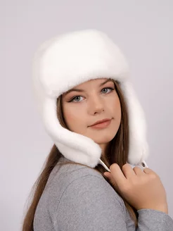 Шапка ушанка меховая зимняя из экомеха Cap shop 167348038 купить за 1 927 ₽ в интернет-магазине Wildberries