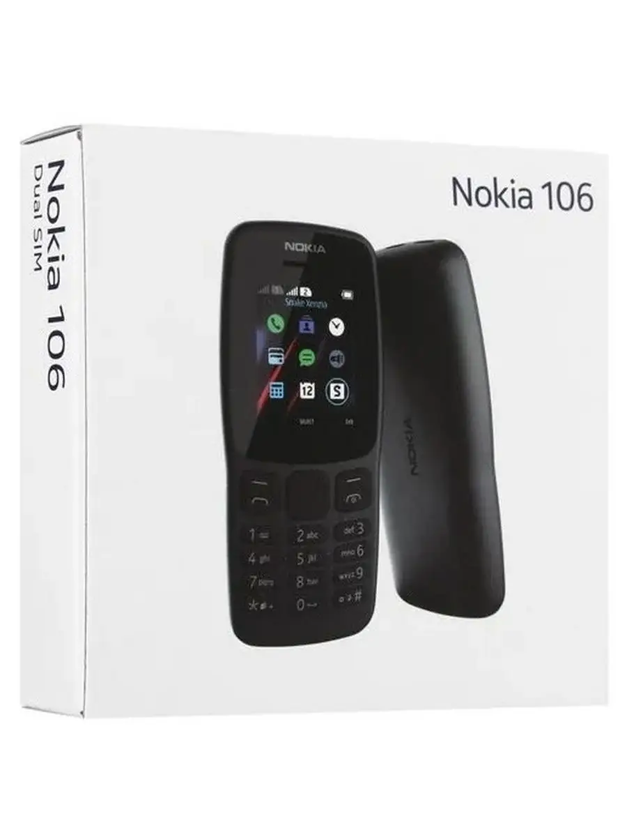 Мобильный телефон Нокиа 106 Nokia 167354198 купить за 974 ₽ в  интернет-магазине Wildberries