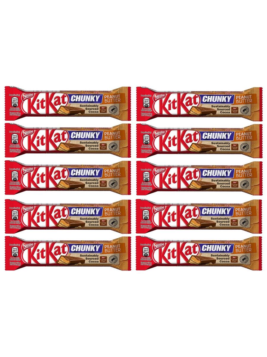 Kitkat батончик шоколадный молочный Кокос 40г