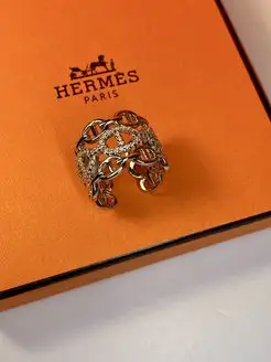 Кольцо Hermes DiamonDLine 167360607 купить за 510 ₽ в интернет-магазине Wildberries