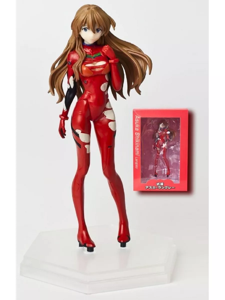 Фигурка Евангелион Аска / Evangelion Asuka (18см) бренда нет 167360774  купить в интернет-магазине Wildberries