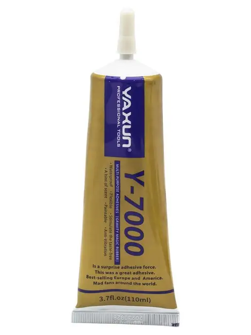 Yaxun Клей универсальный Y-7000 (для тачскринов) 110 мл, 110 мл, фото 5