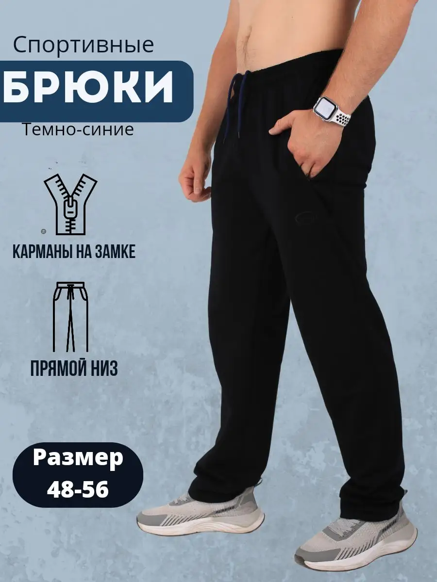 штаны спортивные трико больших размеров мужские SPORT брюки pluse size  167375645 купить за 2 256 ₽ в интернет-магазине Wildberries