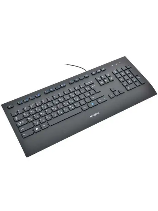 Logitech Клавиатура полноразмерная проводная K280e