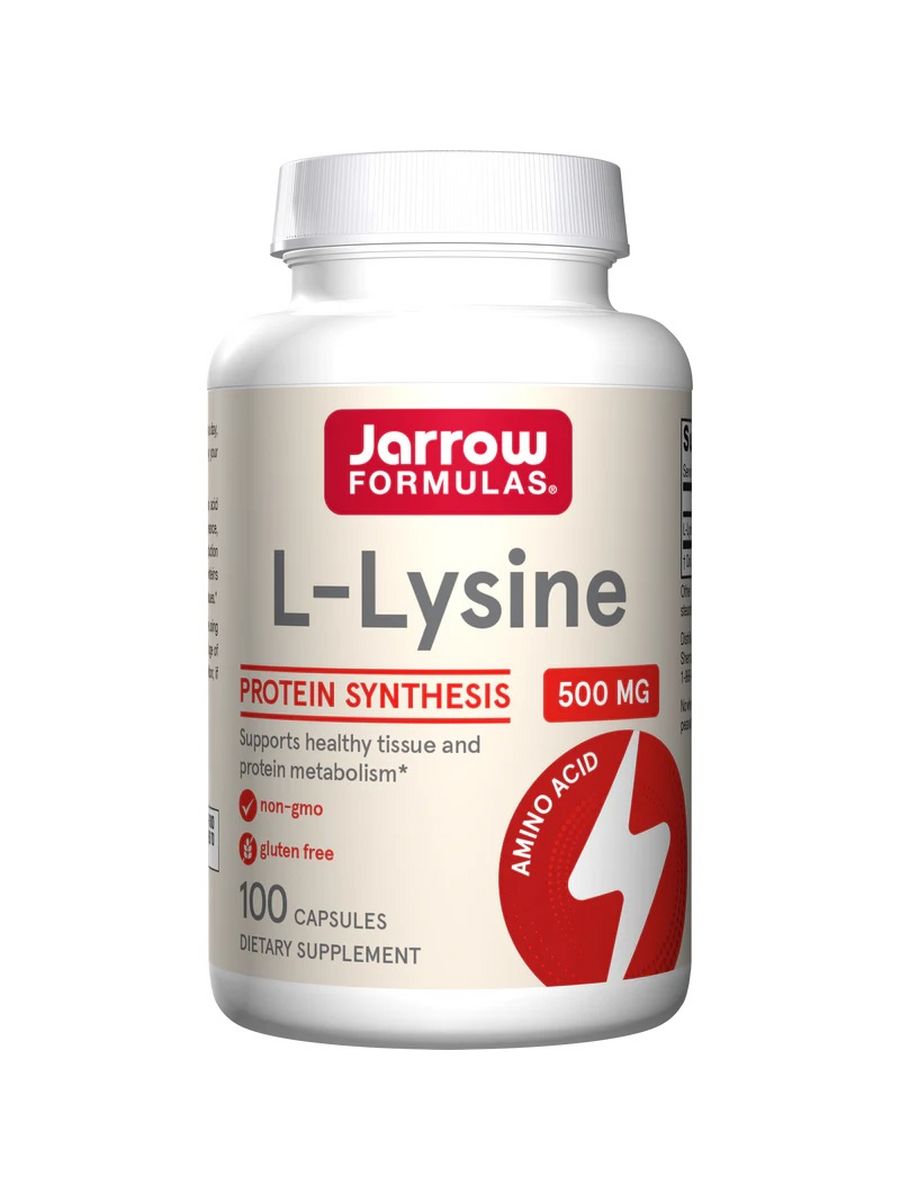 Jarrow formulas. L Lysine 500 MG. L-Lysine 1000 мг.