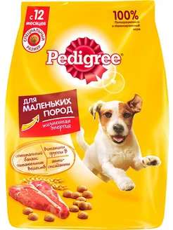 Корм для собак 600 г Pedigree 167502688 купить за 337 ₽ в интернет-магазине Wildberries