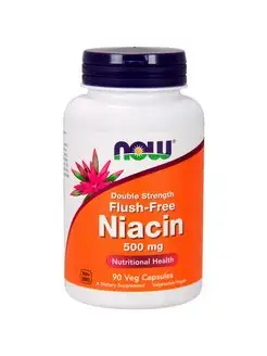 Ниацин Niacin без покраснений Нау Фудс 500 мг 90 капсул NOW FOODS 167530989 купить за 3 414 ₽ в интернет-магазине Wildberries