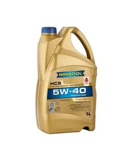 Моторное масло HCS 5W-40 RAVENOL 167534024 купить за 5 024 ₽ в интернет-магазине Wildberries