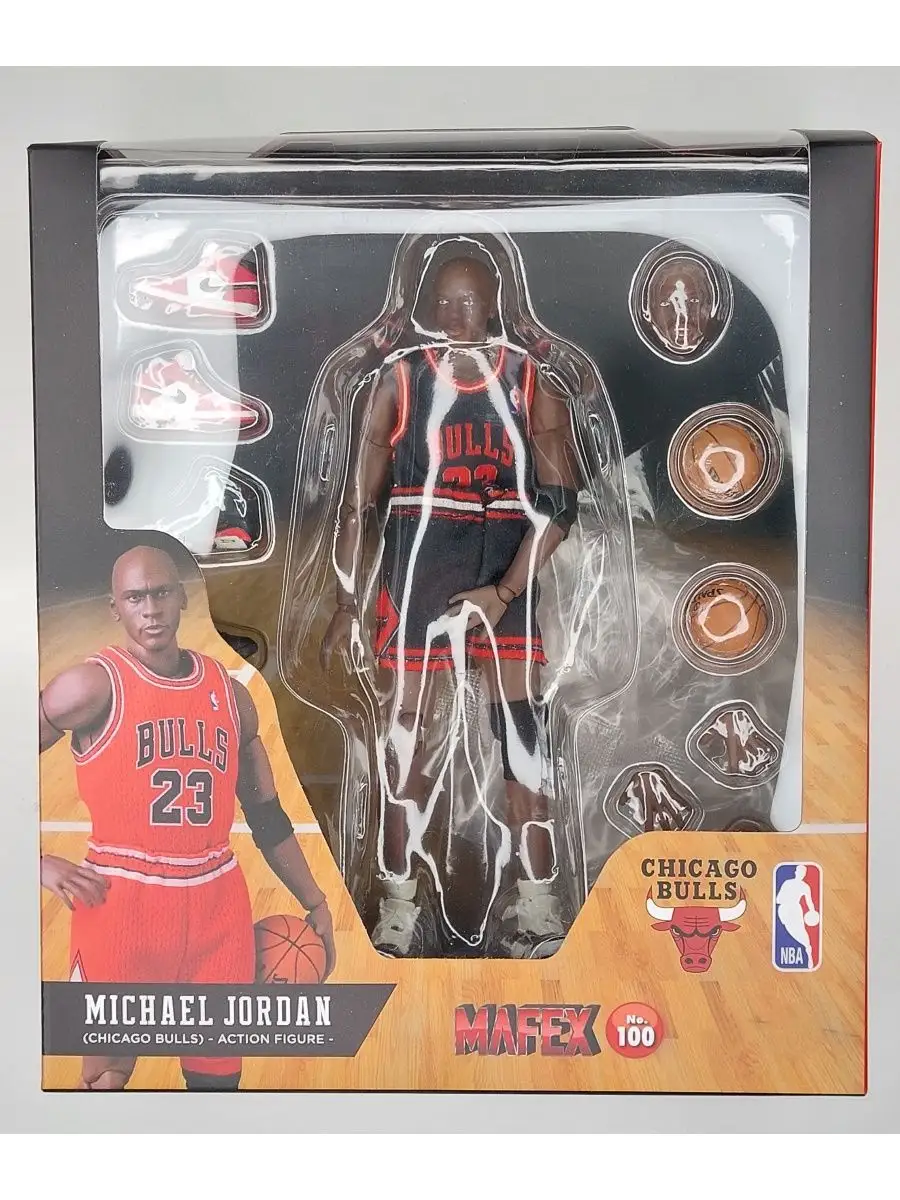 Подвижная фигурка Майкл Джордан Michael B. Jordan NBA Neca 167553482 купить  за 3 645 ₽ в интернет-магазине Wildberries