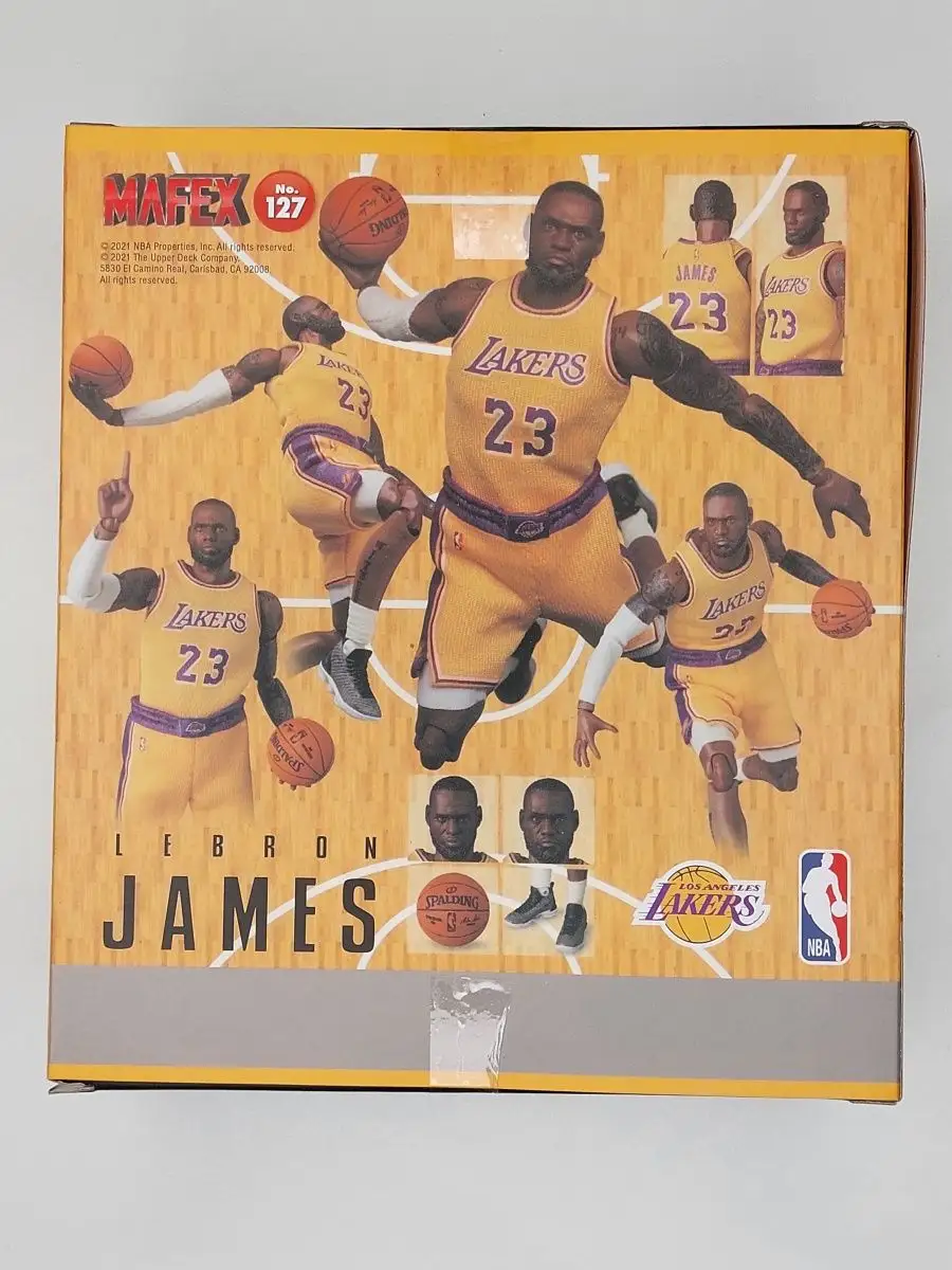 Подвижная фигурка Леброн Джеймс Lebron James Neca 167554182 купить за 3 471  ₽ в интернет-магазине Wildberries