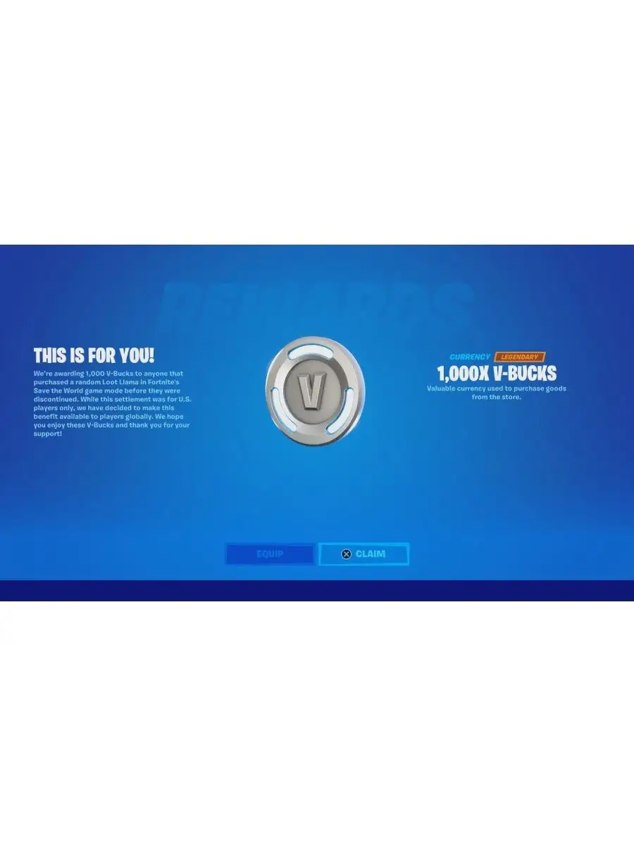 Карта оплаты Fortnite 1000 В-баксов, V-Bucks Fortnite 167613403 купить за 1  142 ₽ в интернет-магазине Wildberries