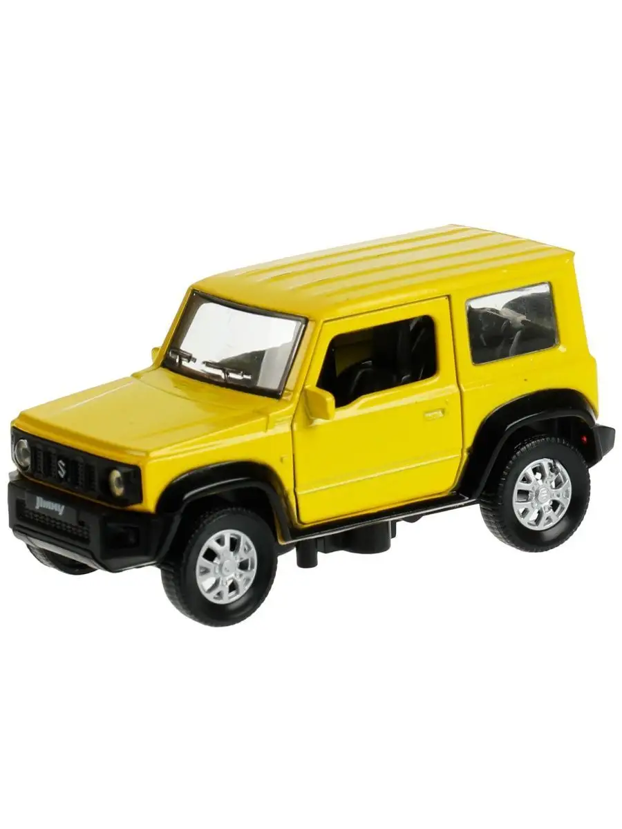 Машинка металлическая SUZUKI JIMNY 11,5 см жёлтая Технопарк 167616805  купить за 462 ₽ в интернет-магазине Wildberries