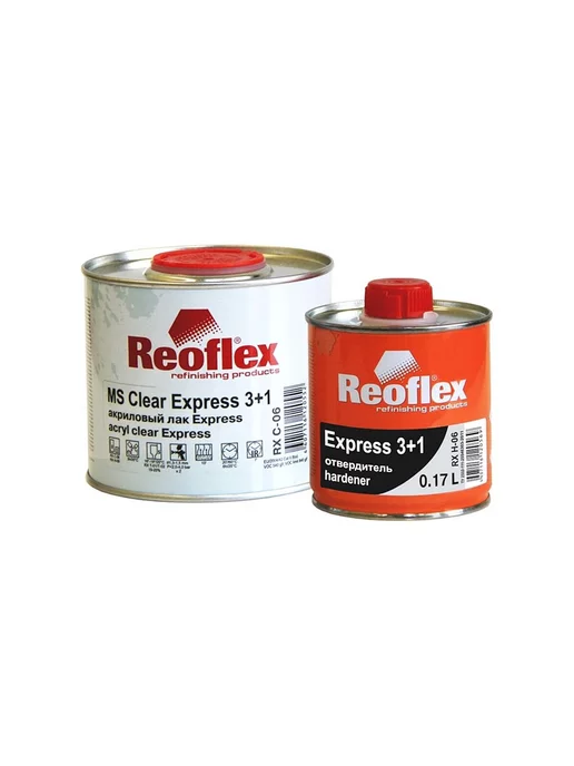 Reoflex Быстрый автолак RX C-06 MS Express 0,5 + 0,17 л, 170 мл