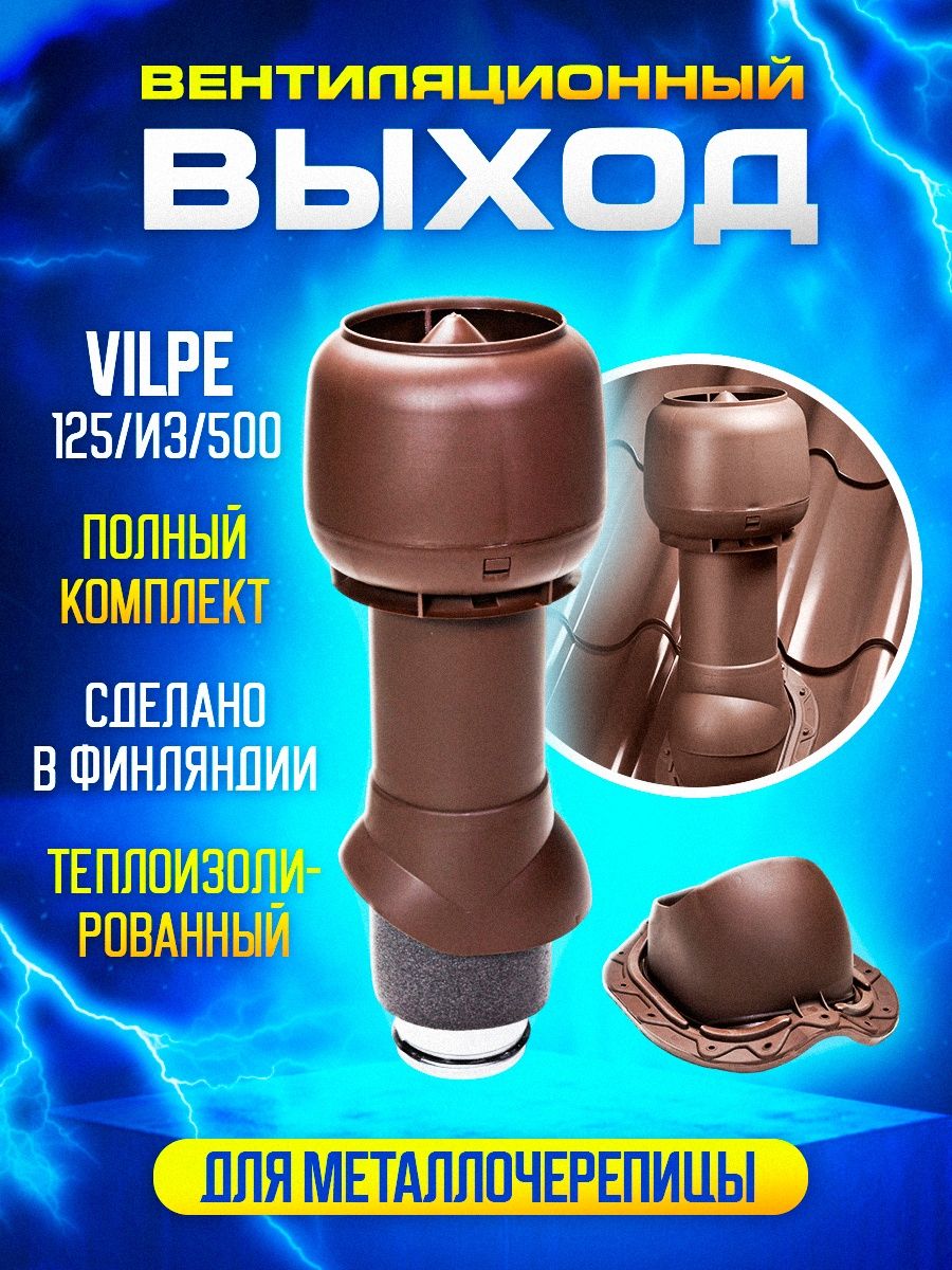 Вентиляционный выход vilpe 125. Vilpe логотип. Комплект для вытяжки.