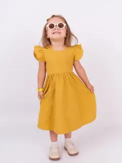 Платье - сарафан для девочки в садик, хлопок Milsaya kids 167639990 купить за 1 218 ₽ в интернет-магазине Wildberries