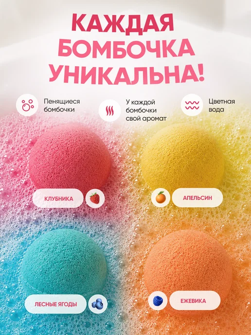 Bomb Master Набор бомбочек для ванны с сюрпризом, голубой, фото 6