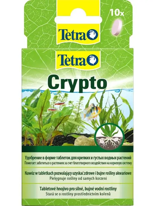 TETRA Crypto 10 таблеток удобрение для аквариумных растений, таблеток, фото 2