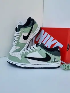 Travis Scott × Nike PS Air Jordan 1 TD Кроссовки Nike Travis Scott x Air Jordan 1 Low Playstation 5