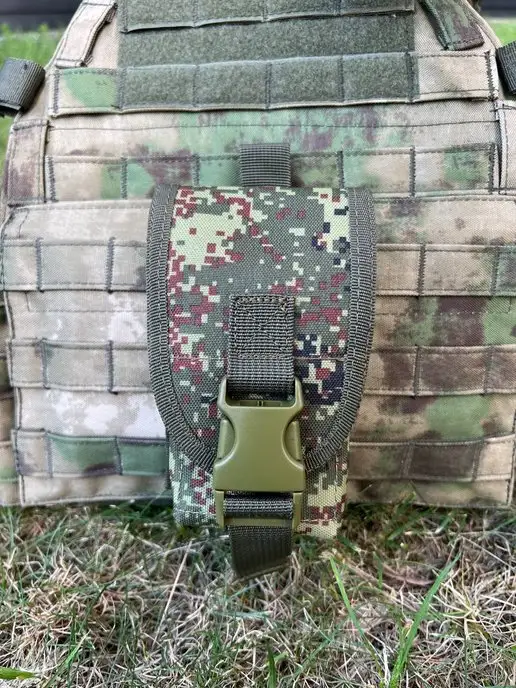 Tactica 7.62 Подсумок тактический для гранаты, зеленый, фото 2