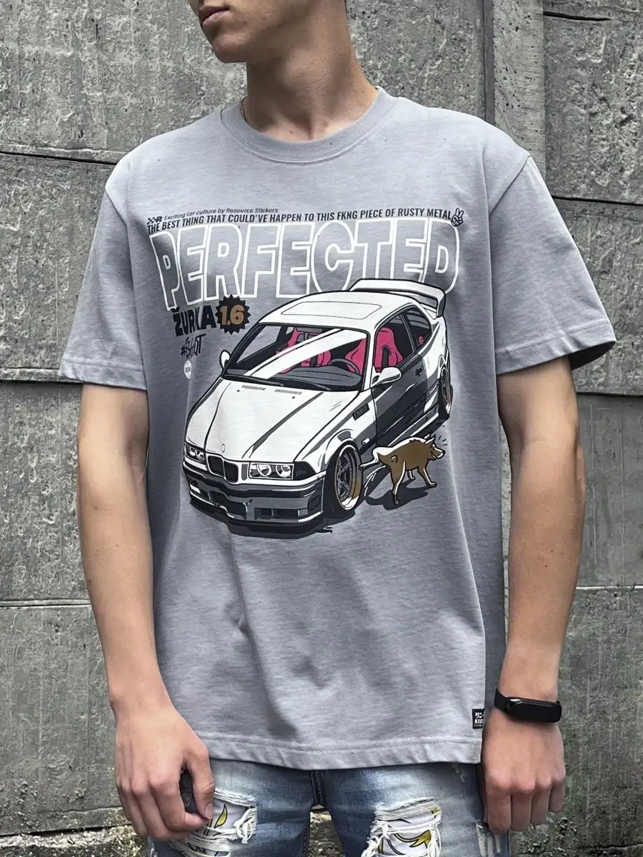 Футболка с автомобилем BMW...