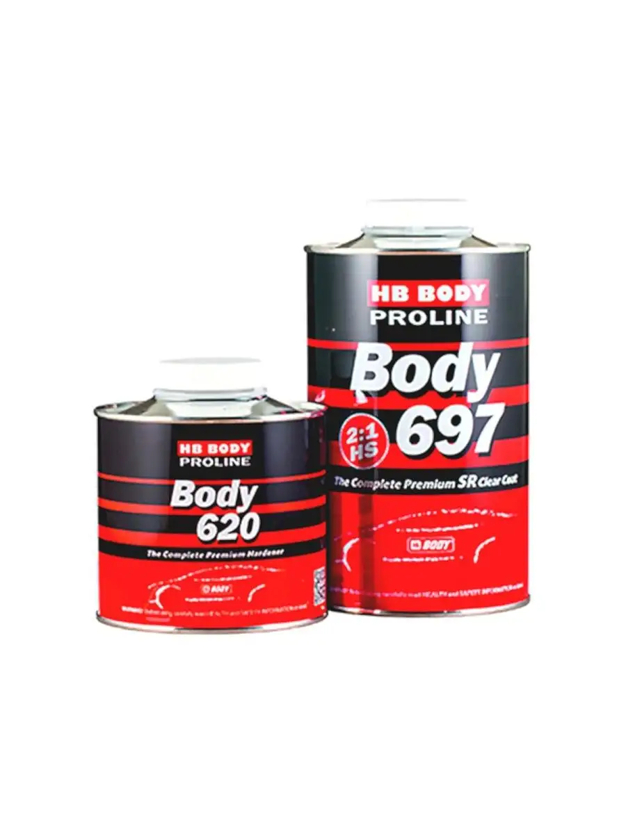 Лак против царапин Body 697 HS 2:1 SR Clearcoat 1 + 0,5 л.