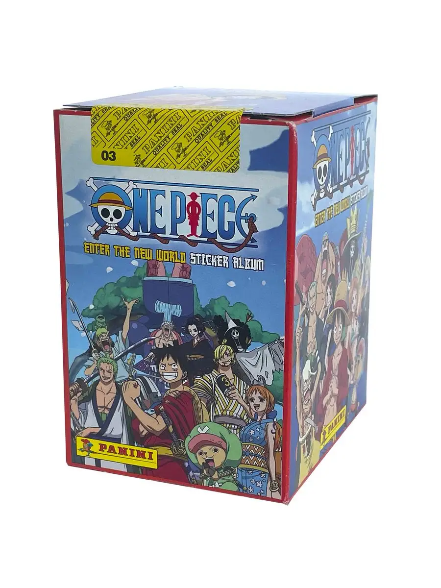 Наклейки Панини ONE PIECE 50 пакетиков Ван Пис PANINI 167735943 купить за 3  910 ₽ в интернет-магазине Wildberries