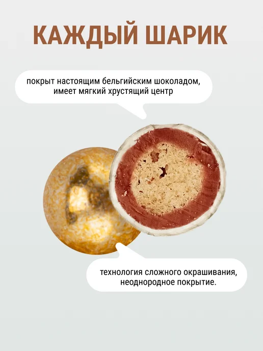 MIXIE Посыпка кондитерская шарики мягкая хрустящая для торта, желтый, фото 2