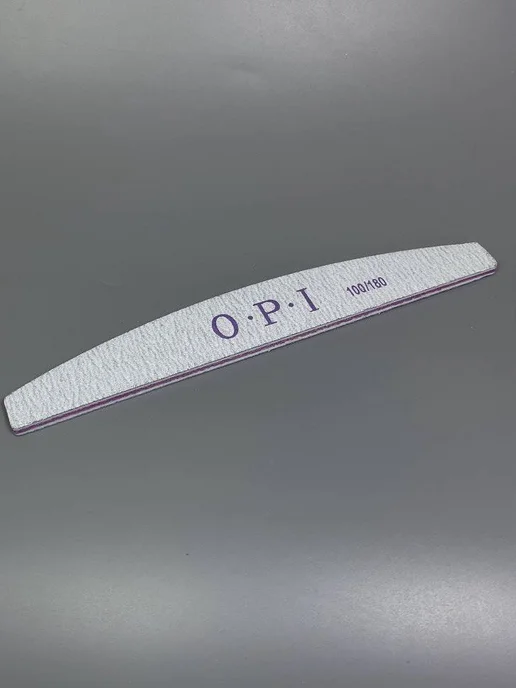 Nail Best Пилки OPI 100 180 грит 25 штук, серый, фото 2