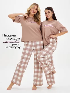 Костюм домашний летний I see you 167769861 купить за 1 777 ₽ в интернет-магазине Wildberries