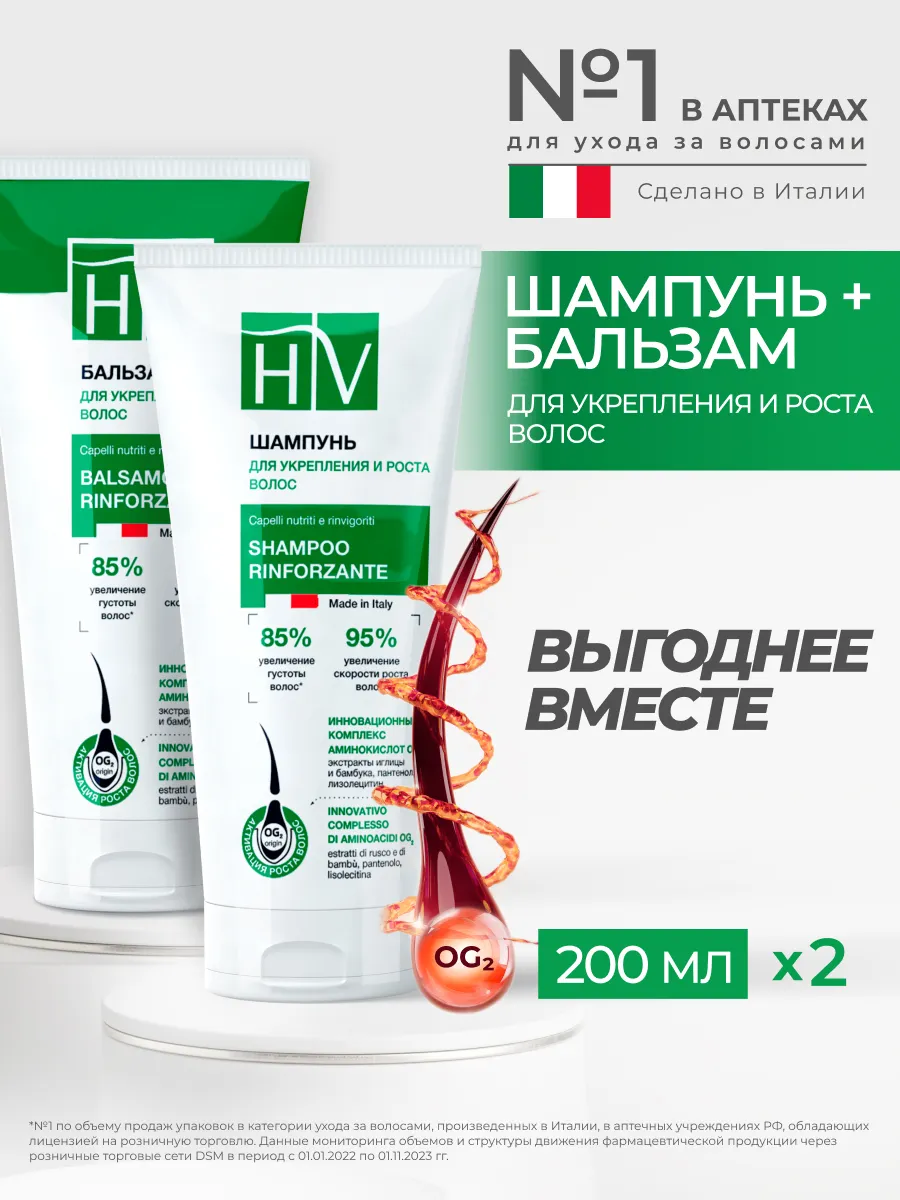 Hair Vital Шампунь Против Выпадения Волос Купить