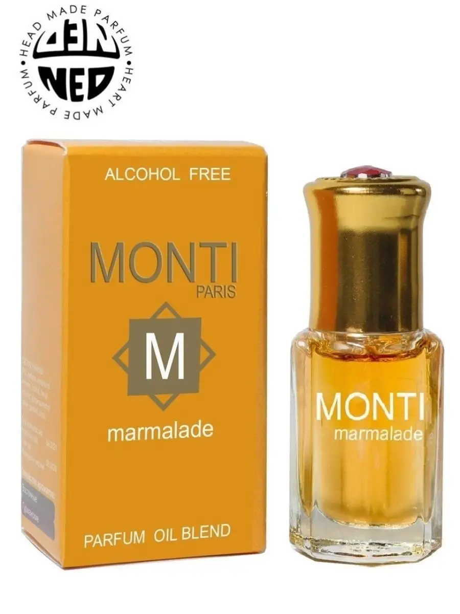 Масляные духи Монти marmalade Мармелад 6мл Neo Parfum 167819781 купить за  152 ₽ в интернет-магазине Wildberries