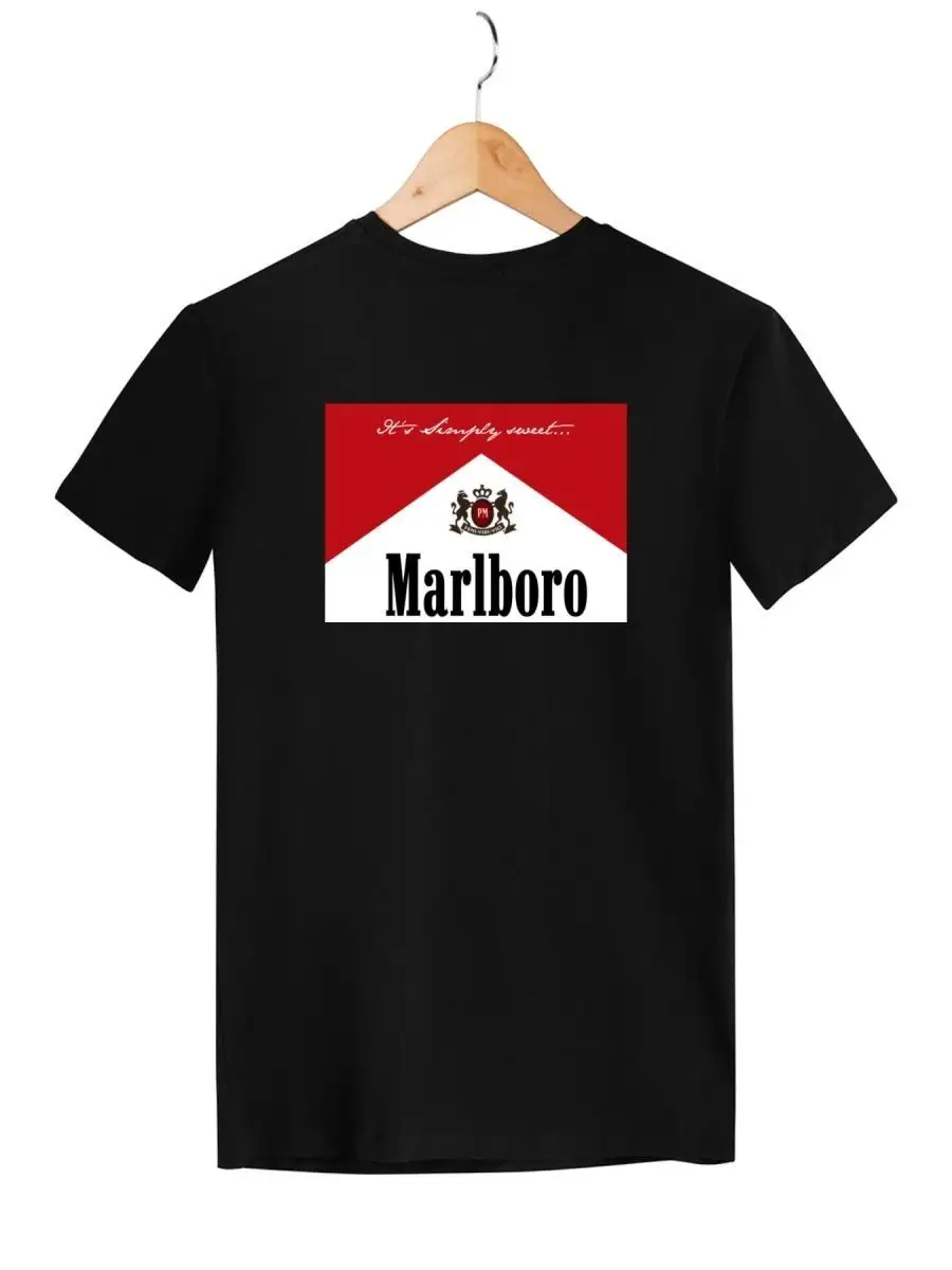 Футболка с принтом Мальборо Marlboro Sumrof 167820641 купить за 925 ₽ в  интернет-магазине Wildberries