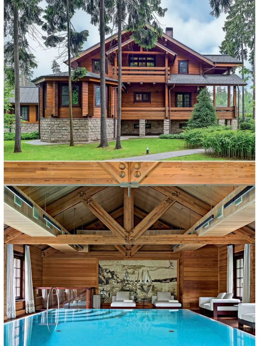 Особенности создания интерьера в деревянном доме