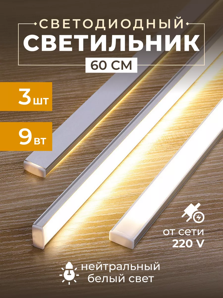Светильники ультратонкие...